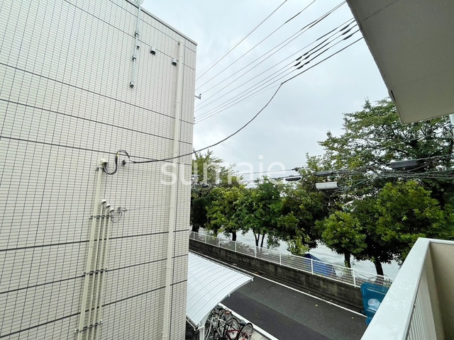 ソシアルマンションエノモトの展望|バルコニーからの景色です。