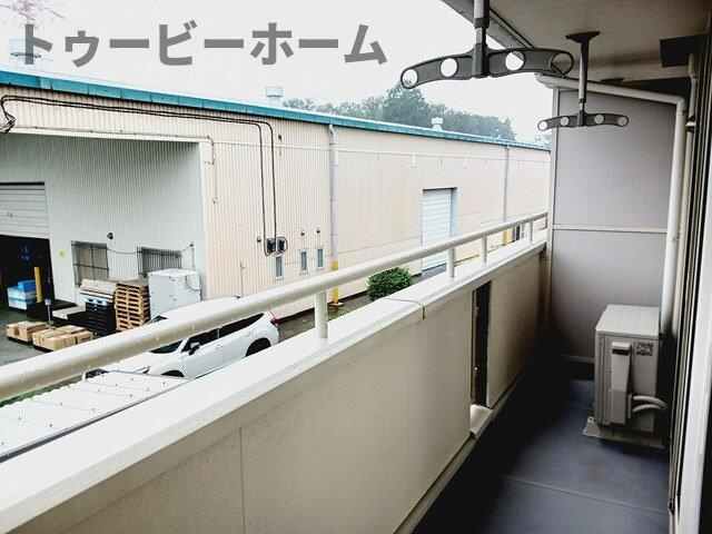 サン　シャノワールのバルコニー|お洗濯にも便利なバルコニー付き