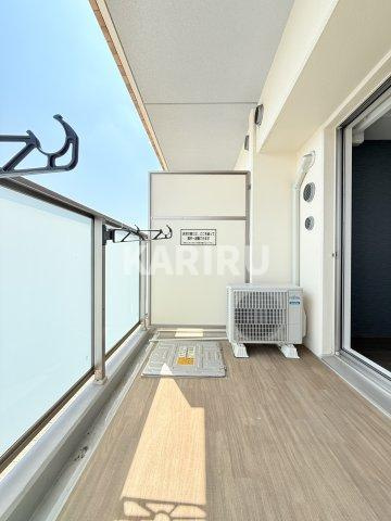 La Douceur北巽のバルコニー