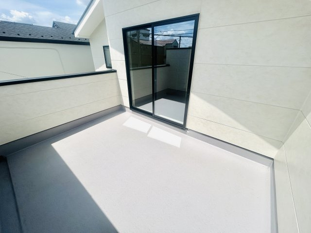 佐倉市上志津7期のバルコニー
