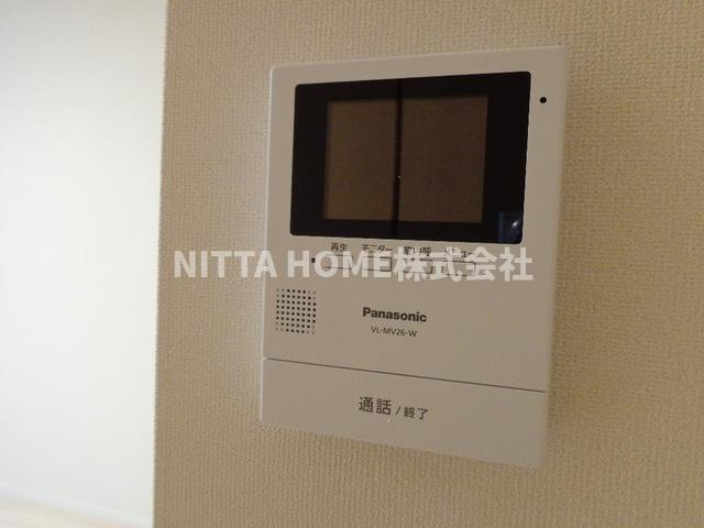 メゾンアリエッタのセキュリティ|ＴＶインターホン付きでセキュリティ面は安心ですね◎