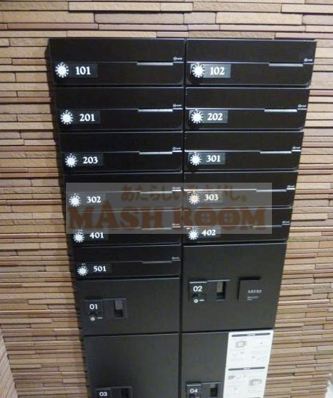 ラシーネ荻窪のエントランス