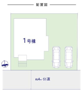 佐倉市田町3期の区画図