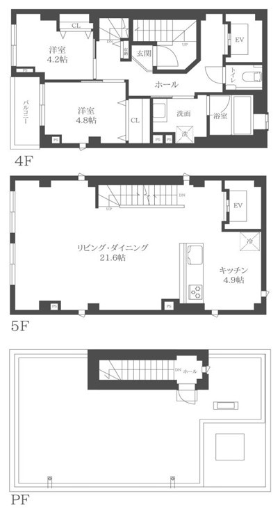 リュクサンブール道灌山の間取り