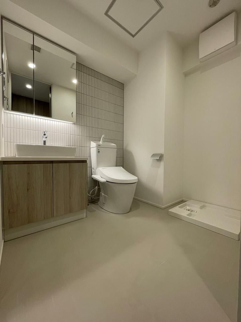 ミリアレジデンス新宿御苑Ⅱの洗面所|ミリアレジデンス新宿御苑Ⅱ