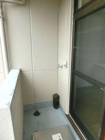 【その他】 | 真ハイム | バルコニーに洗濯機置き場。（※参考写真）