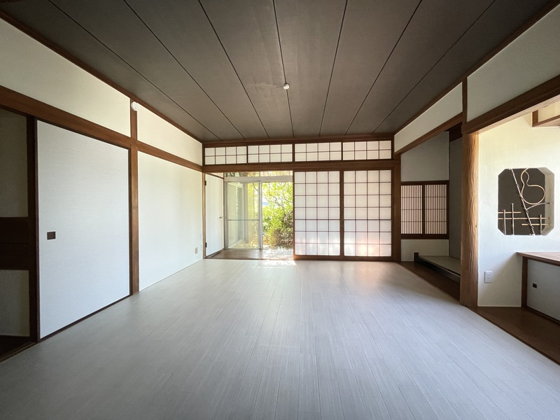 垂水区舞子坂三丁目戸建ての居間・リビング