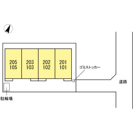 ミオ カームの区画図