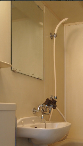 プチヴェルデュールの洗面所