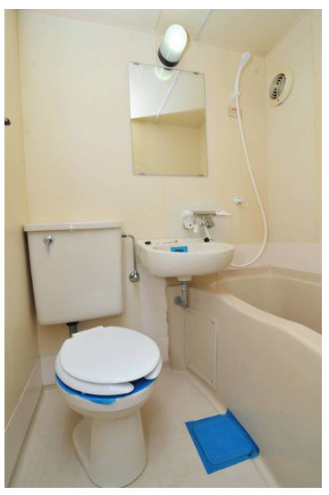 メゾンドグルローの浴室