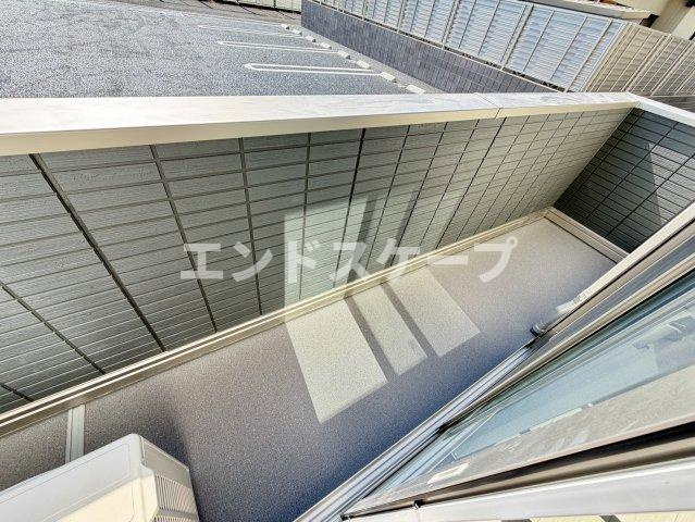 D-RESISIA大橋のバルコニー