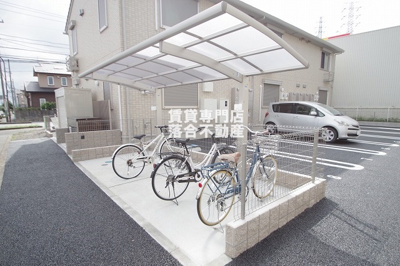 【その他共用部分】 | さくらⅡ | 敷地内駐輪場完備