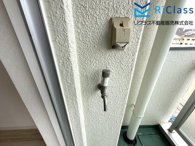 甲南第11兵庫コーポラスのバルコニー|水栓あります