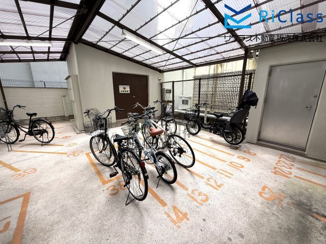 甲南第11兵庫コーポラスの駐輪場|駐輪場です
