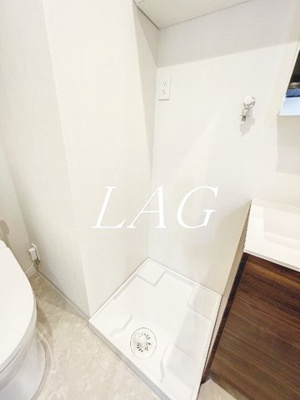 【設備】 | ＡＬＢＡ扇橋 | 室内洗濯機置き場です。