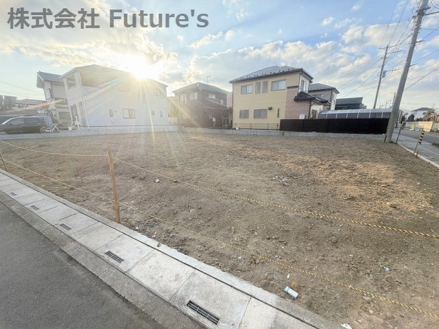 三郷市高州3丁目　建築条件無し売地　全3区画　1号地の外観|現地の写真になります。