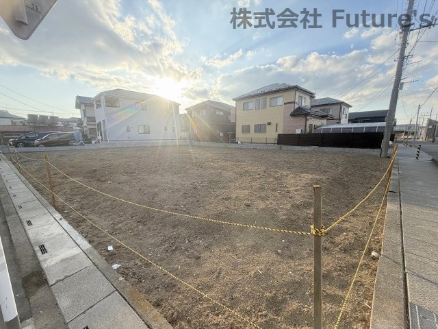三郷市高州3丁目　建築条件無し売地　全3区画　1号地の外観|現地の写真になります。