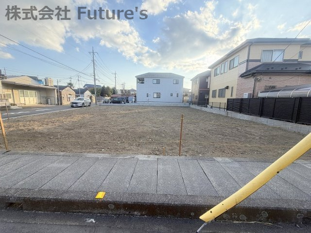 三郷市高州3丁目　建築条件無し売地　全3区画　1号地の外観|現地の写真になります。
