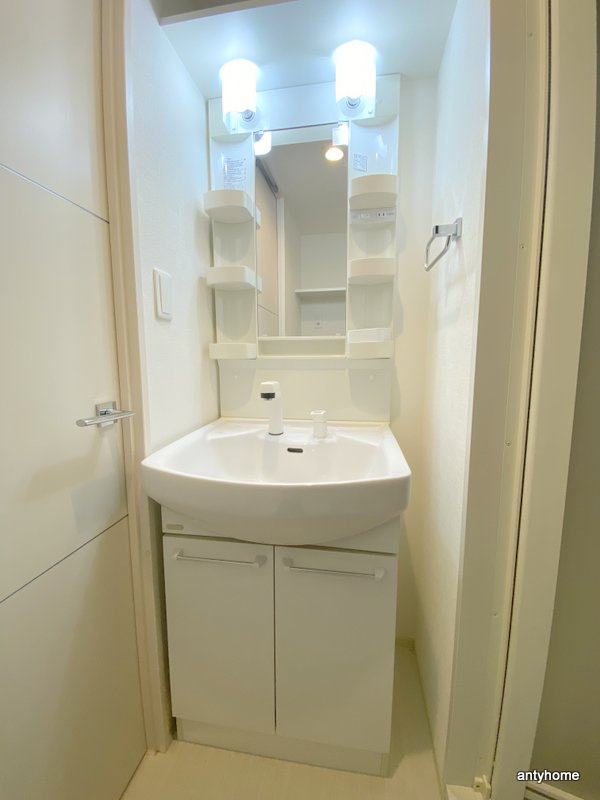 セイワパレス玉造上町台　仲介手数料無料の洗面所