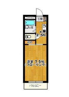 【間取り】 | 史跡通り壱番館 | 間取りです。