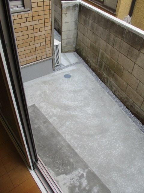 グレイスのバルコニー|広々としたテラス