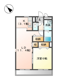 【間取り】 | メゾン　ラピュタ