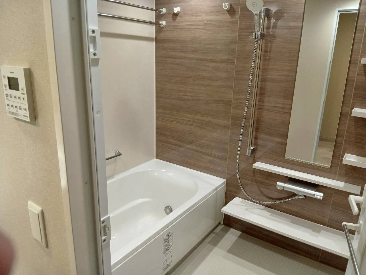 プラウドタワー渋谷　18階の浴室|令和8年3月16日撮影　