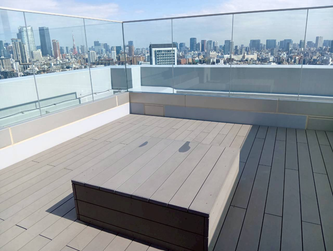 プラウドタワー渋谷　18階のその他共用部分|令和8年3月16日撮影　スカイデッキ