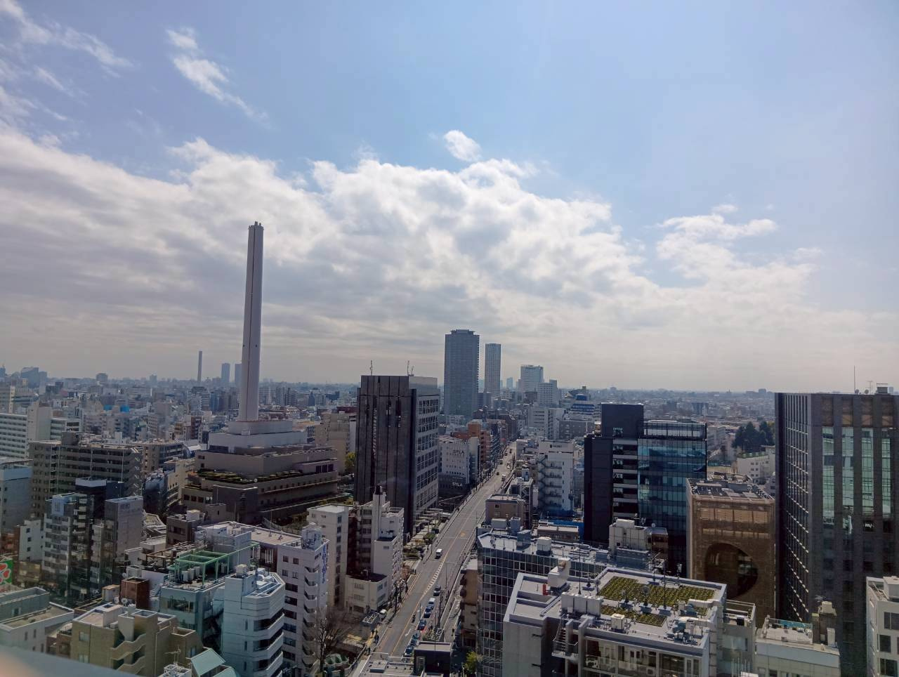 プラウドタワー渋谷　18階の展望|令和8年3月16日撮影　