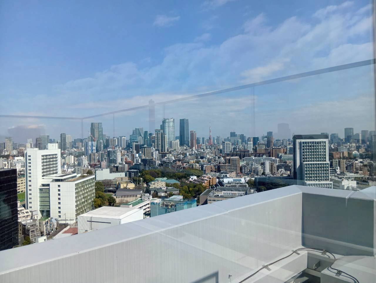 プラウドタワー渋谷　18階のその他|令和8年3月16日撮影　スカイデッキからの眺望