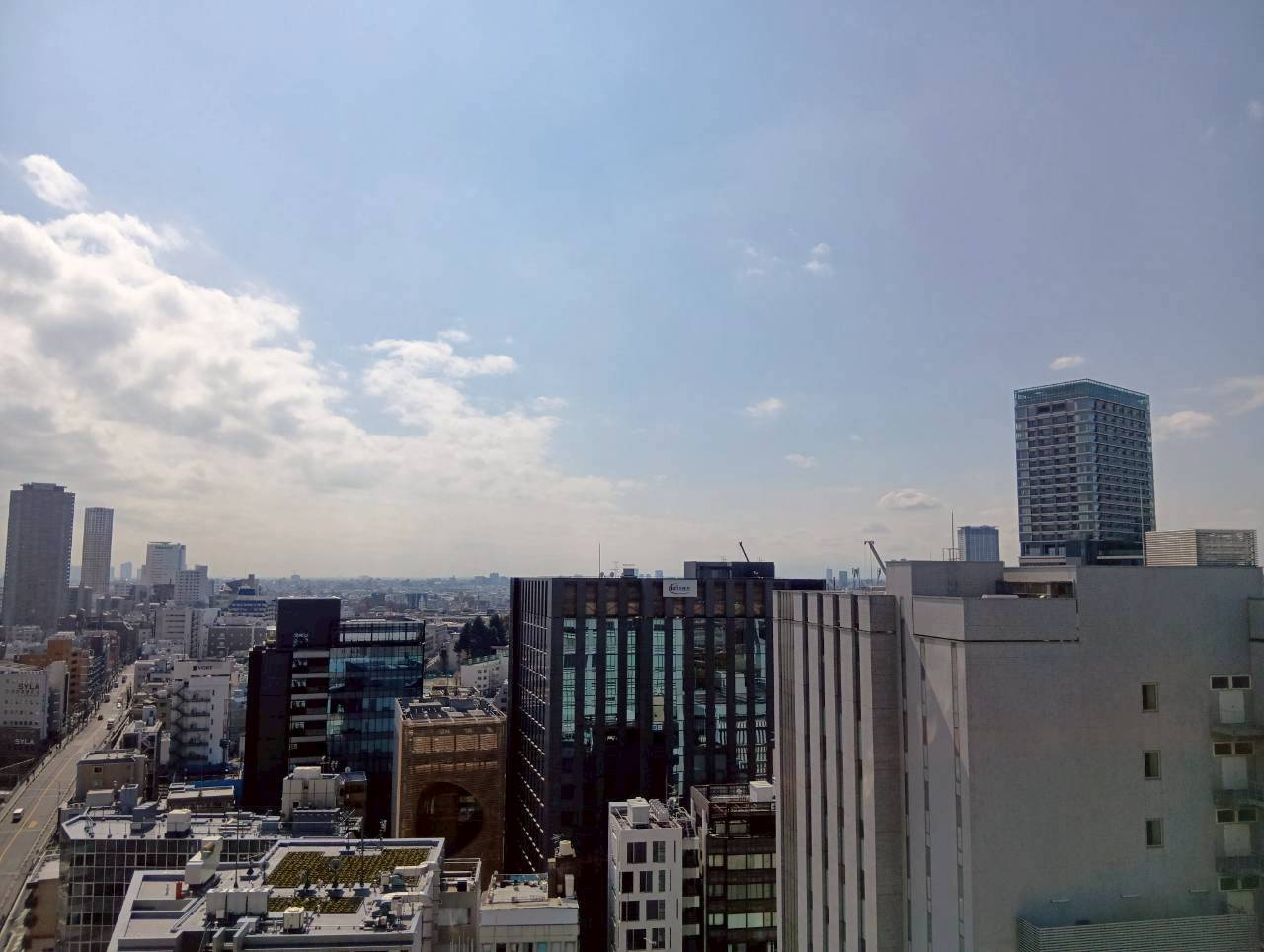 プラウドタワー渋谷　18階の展望|令和8年3月16日撮影　