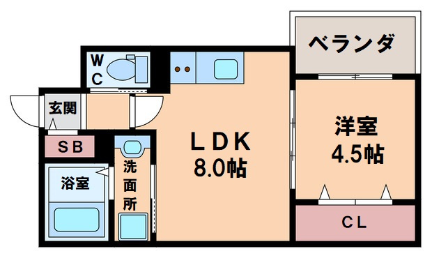 【間取り】 | セレニティ勝山北