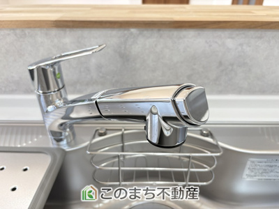 【キッチン】 | 小山市羽川再生住宅　１ | 浄水機能付き台所水栓☆毎日おいしいお水でお料理できます☆