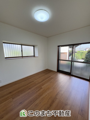 【洋室】 | 小山市羽川再生住宅　１ | 内装フルリノベーション☆建具・クロス・フローリング新品☆