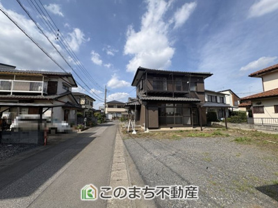 【前面道路含む現地写真】 | 小山市羽川再生住宅　１ | 前面道路☆