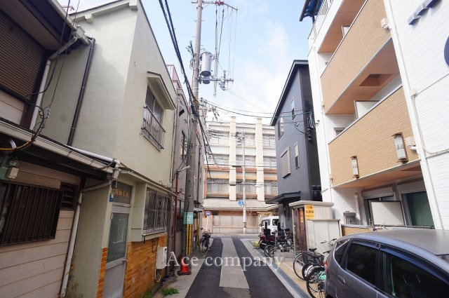 【前面道路含む現地写真】 | 西成区天下茶屋1丁目 | 【前面道路：幅員約3.5ｍ】