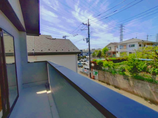調布市緑ケ丘1丁目 京王線 仙川駅 新築戸建のバルコニー