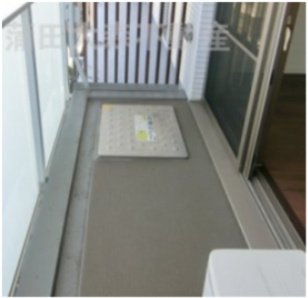 ミストラルコート(MISTRAL　COURT)のバルコニー|バルコニー