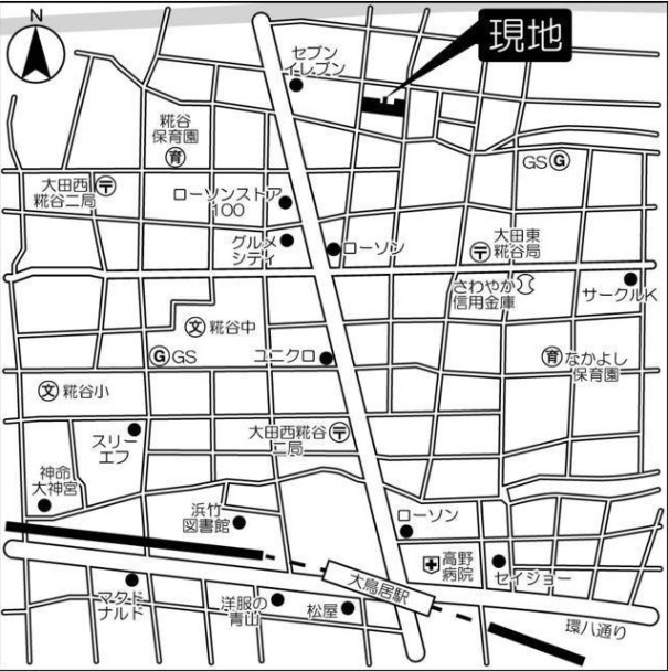 ミストラルコート(MISTRAL　COURT)の地図