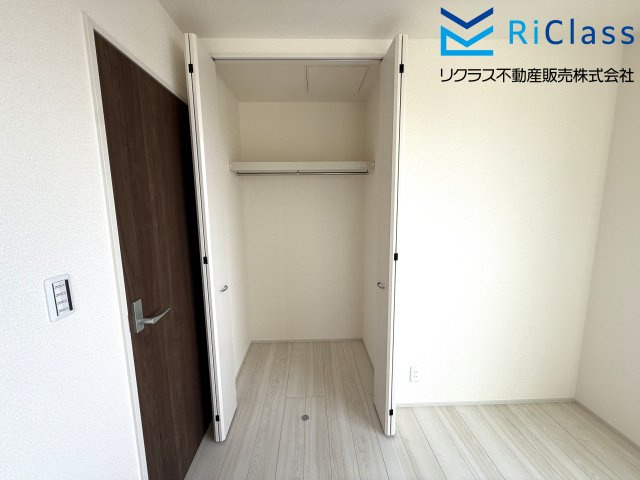 新築戸建　神戸市北区筑紫が丘１丁目8の洋室|クローゼットあります