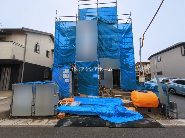 所沢市和ケ原1丁目・全1棟　新築一戸建　の外観|現地写真（2026年3月10日撮影）
