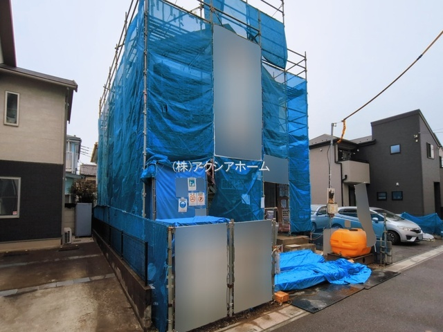 所沢市和ケ原1丁目・全1棟　新築一戸建　の外観|現地写真（2026年3月10日撮影）