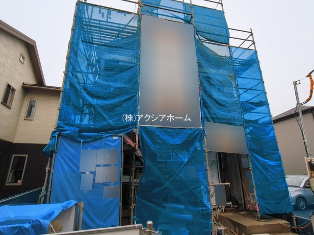 所沢市和ケ原1丁目・全1棟　新築一戸建　の外観|現地写真（2026年3月10日撮影）