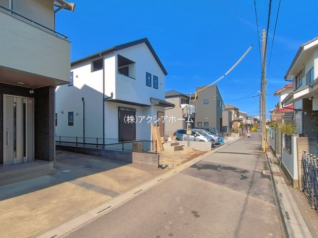 所沢市和ケ原1丁目・全1棟　新築一戸建　の前面道路含む現地写真|2026年4月3日撮影