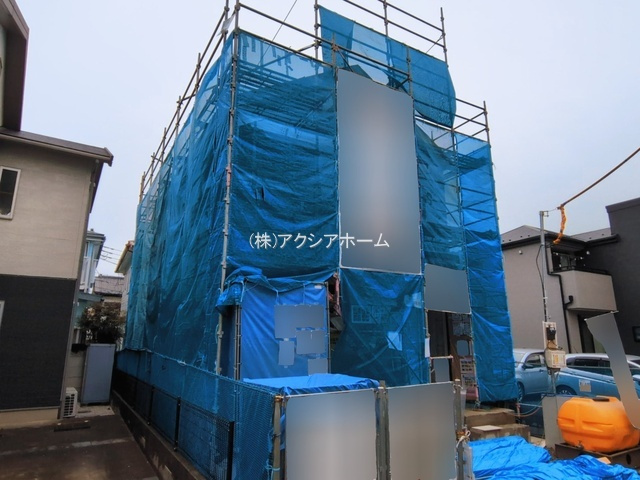 所沢市和ケ原1丁目・全1棟　新築一戸建　の外観|現地写真（2026年3月10日撮影）