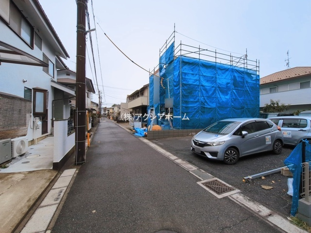 所沢市和ケ原1丁目・全1棟　新築一戸建　の前面道路含む現地写真|現地写真（2026年3月10日撮影）