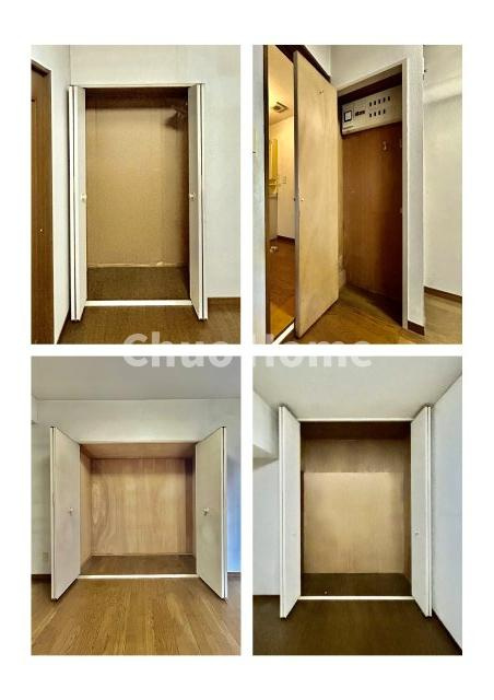 信開ダイナスティ千住の収納|居室にはクローゼットを完備し、自由度の高い家具の配置が叶うシンプルな空間です。お子様の成長と必要になる子供部屋を与えるにはぴったりの間取りですね。