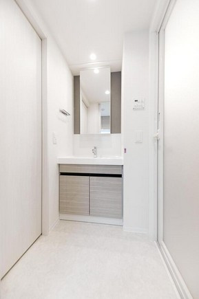 独立洗面台があります！