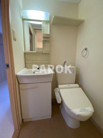 福岡市博多区住吉４丁目の賃貸マンションの洗面所