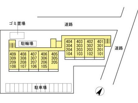 ドエル葛飾の区画図